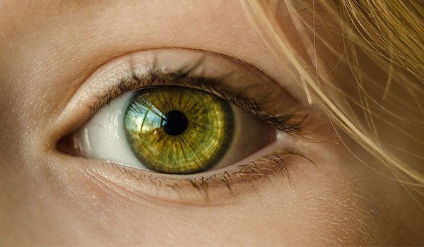 imagen del iris del ojo